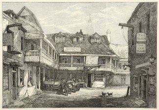 The Old Tabard Inn, Southwark. BRITISH ISLES