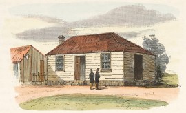 Early Melbourne Police Office.