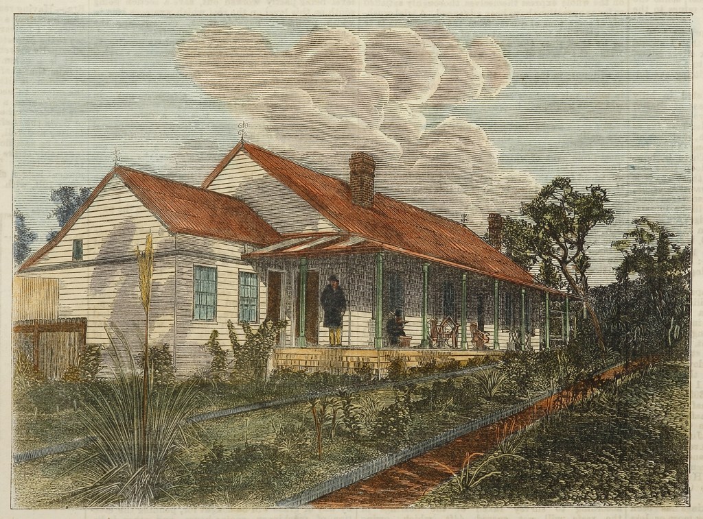 Faulconbridge, The Residence of Sir Henry Parkes, K.C.M.G. Antique Print Map Room