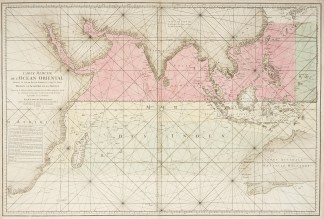 Carte Reduite de L’Ocean Oriental … Australia (General)