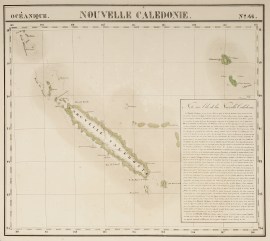 Oceanique. Nouvelle Caledonie. No. 46. MAPS & GLOBES