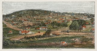 Daylesford from Magazine Hill. Regional