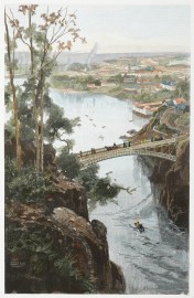 Launceston, from Cataract Bridge.