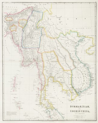 Burmah, Siam, and Cochin China. South Asia