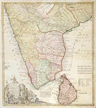 Peninsula Indiae citra Gangem Hoc est Or… South Asia