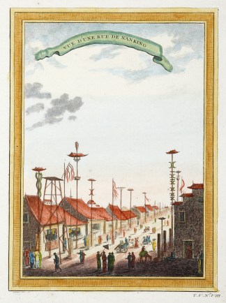 Vue D’une Rue de Nanking. [Nanjing… China