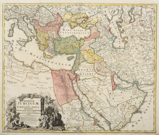 Imperium Turcicum in Europa, Asia, et Af… MIDDLE EAST