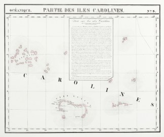 Oceanique. Partie des Iles Carolines. No… Micronesia