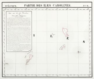 Oceanique. Partie des Iles Carolines. No… Micronesia