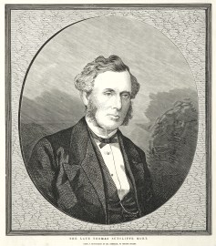 The Late Thomas Sutcliffe Mort.