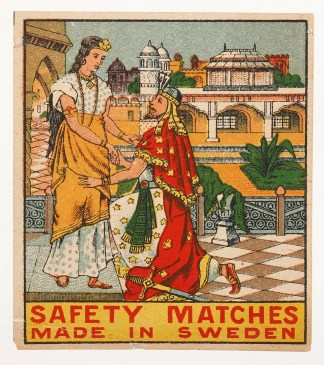 Royal Matches MATCHBOX LABELS