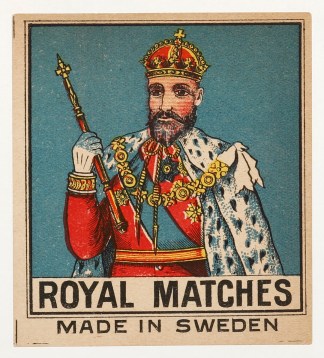 Royal Matches MATCHBOX LABELS