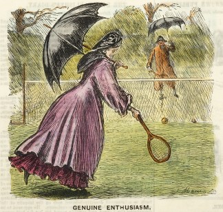 Genuine Enthusiasm. Tennis