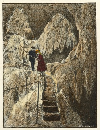 Steps in Nettle Cave. Regional