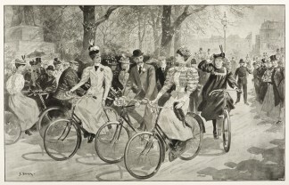 Hyde Park, 1896. SPORTS