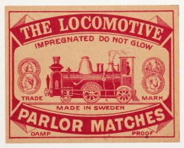 The Locomotive MATCHBOX LABELS The Locomotive