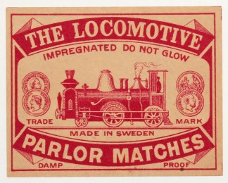 The Locomotive MATCHBOX LABELS