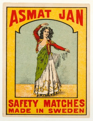 Asmat Jan MATCHBOX LABELS