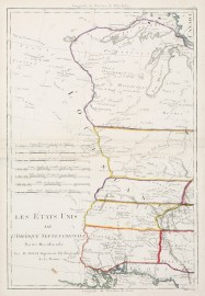Les Etats Unis de L'Amerique Septentrionale, Partie Occidentale.