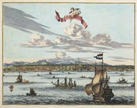 La Ville Amboine Capital de Iles Molucques.