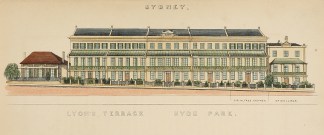 Lyon’s Terrace Hyde Park. Sydney