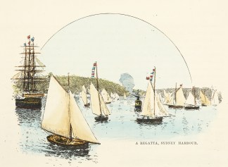 A Regatta, Sydney Harbour. Sydney