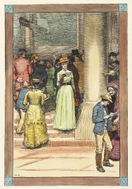 Arrival of the English Mail at the Post Office General - Australiana