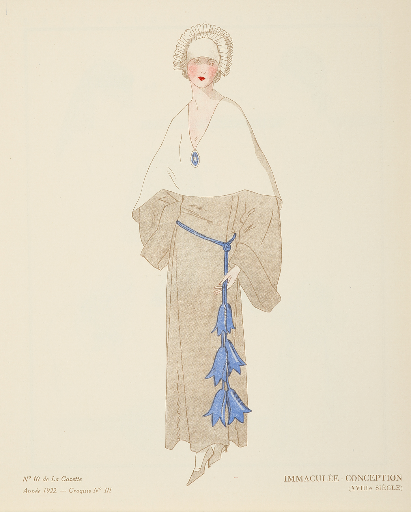 Immaculee Conception - Vintage Print from 1922