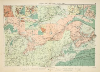 American Atlantic Ports-North Sheet United States