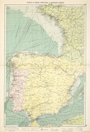 Ports of Spain, Portugal & Western France.