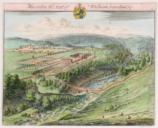 Miserden the Seat of William Sandys, Esq England