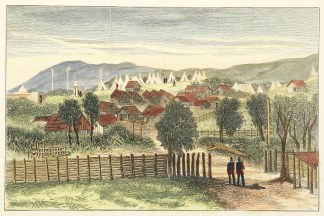 The Camp of the New Zealand Armed Consta… Maori