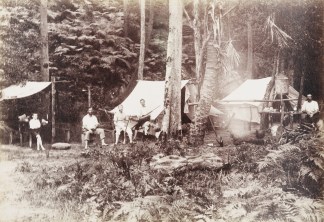 Camp Scene, Narrabeen Lakes. Regional