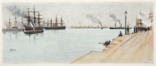 The Williamstown Pier. Melbourne