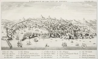 A Prospect of the City of Genoa Italy A Prospect of the City of Genoa Italy