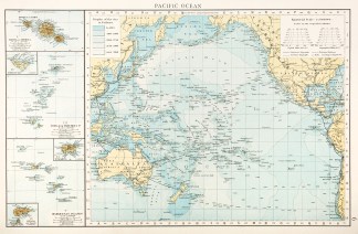 Pacific Ocean MAPS & GLOBES