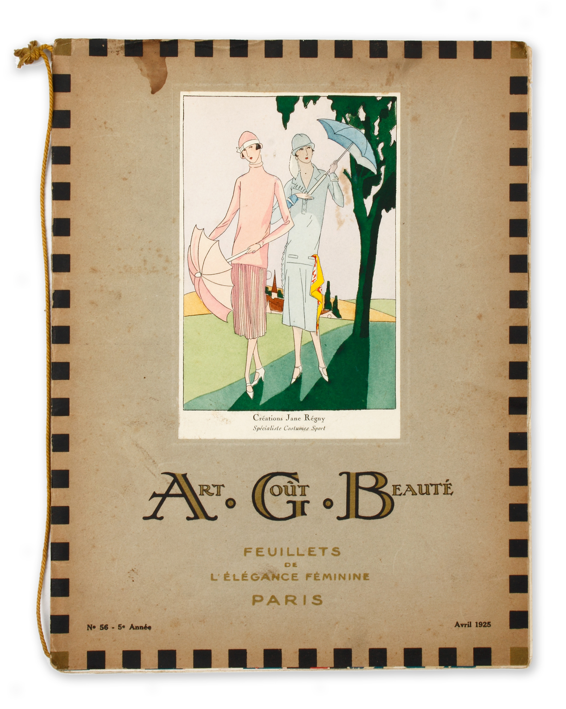 1925 04 Art Goût Beauté: Feuillets de L’Elegance Feminine [Art - Good Taste & Beauty – Pages of Feminine Elegance] - Vintage Book from 1925