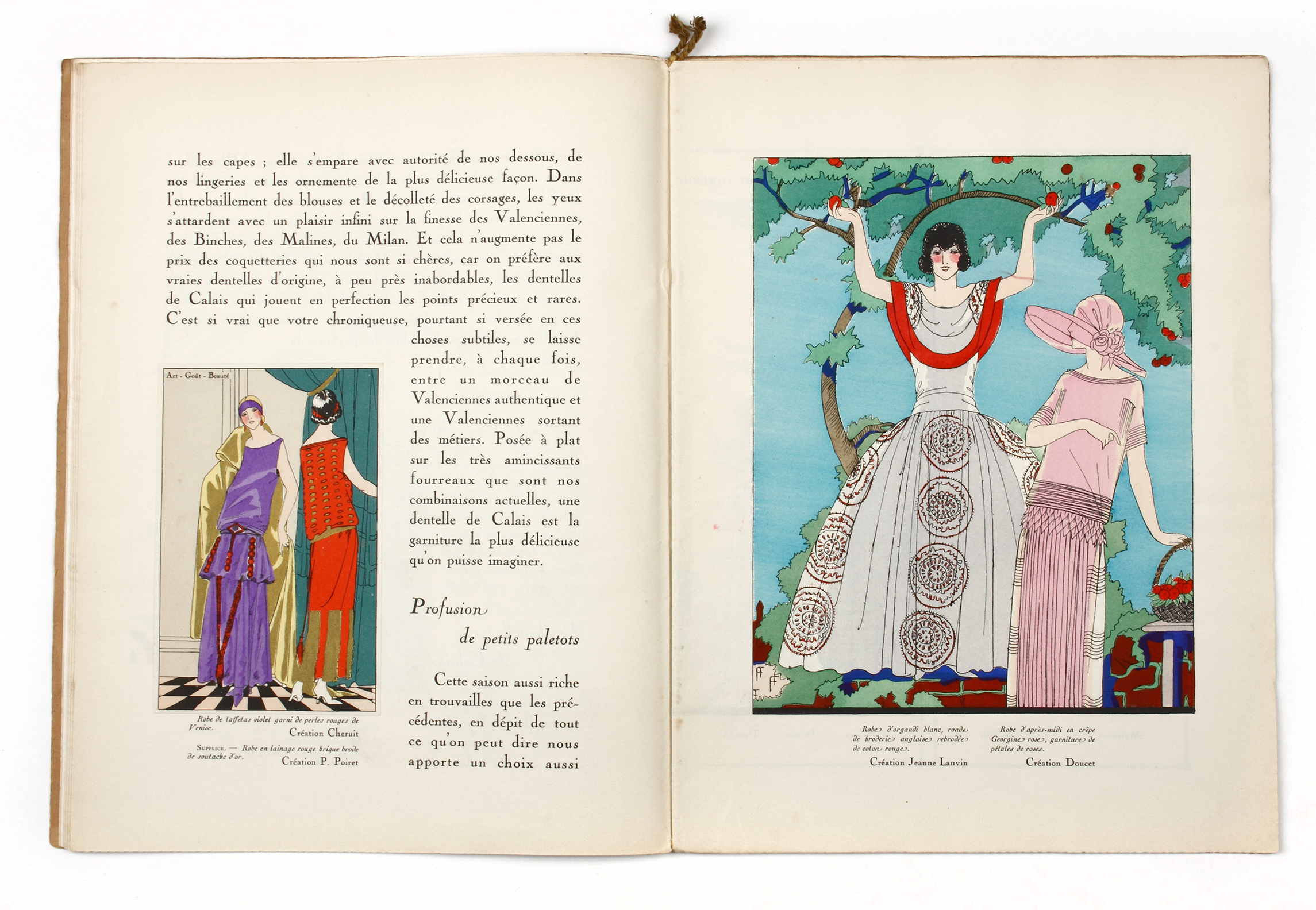 1923 07 Art Goût Beauté: Feuillets de L’Elegance Feminine [Art - Good Taste & Beauty – Pages of Feminine Elegance] - Vintage Book from 1923