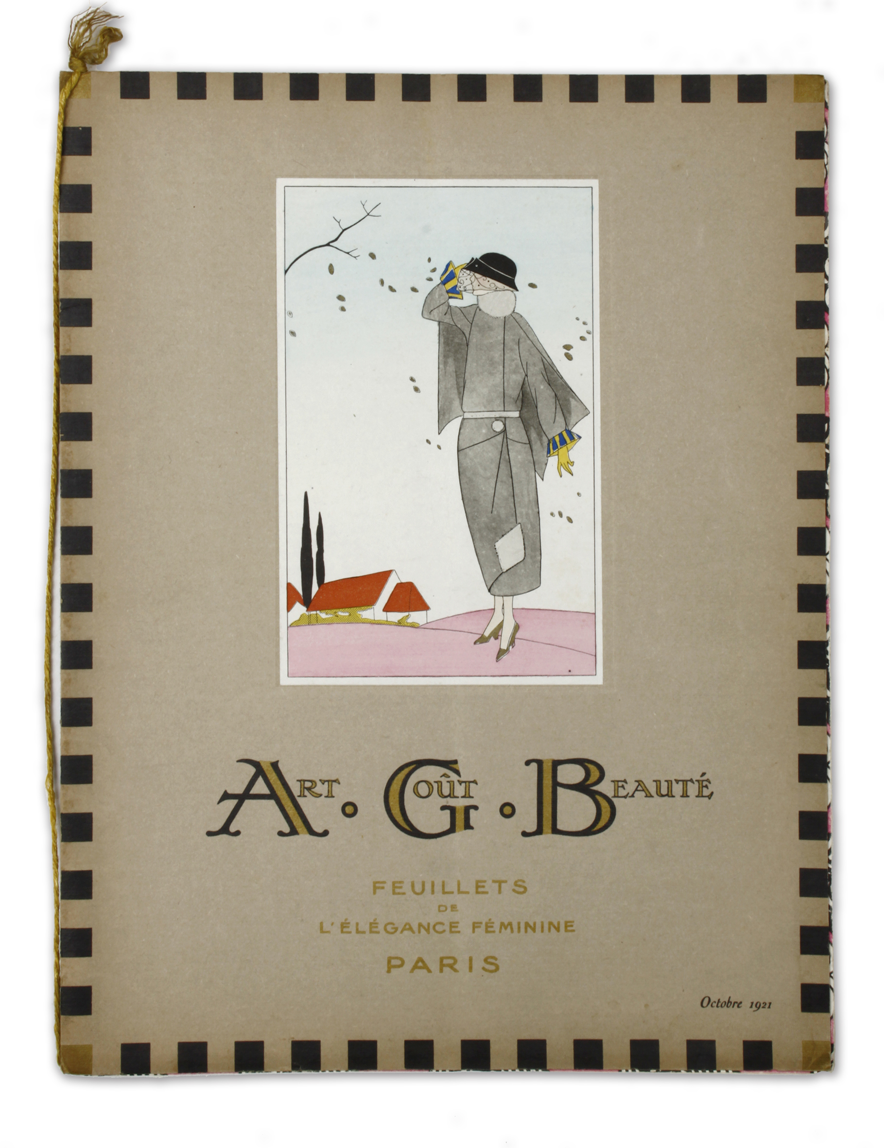 1921 10 - Art Goût Beauté: Feuillets de L’Elegance Feminine [Art - Good Taste & Beauty – Pages of Feminine Elegance] - Antique Book from 1921
