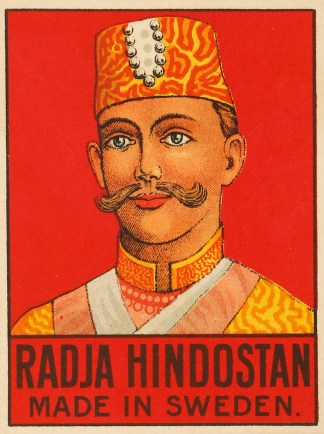 Radja Hindostan MATCHBOX LABELS