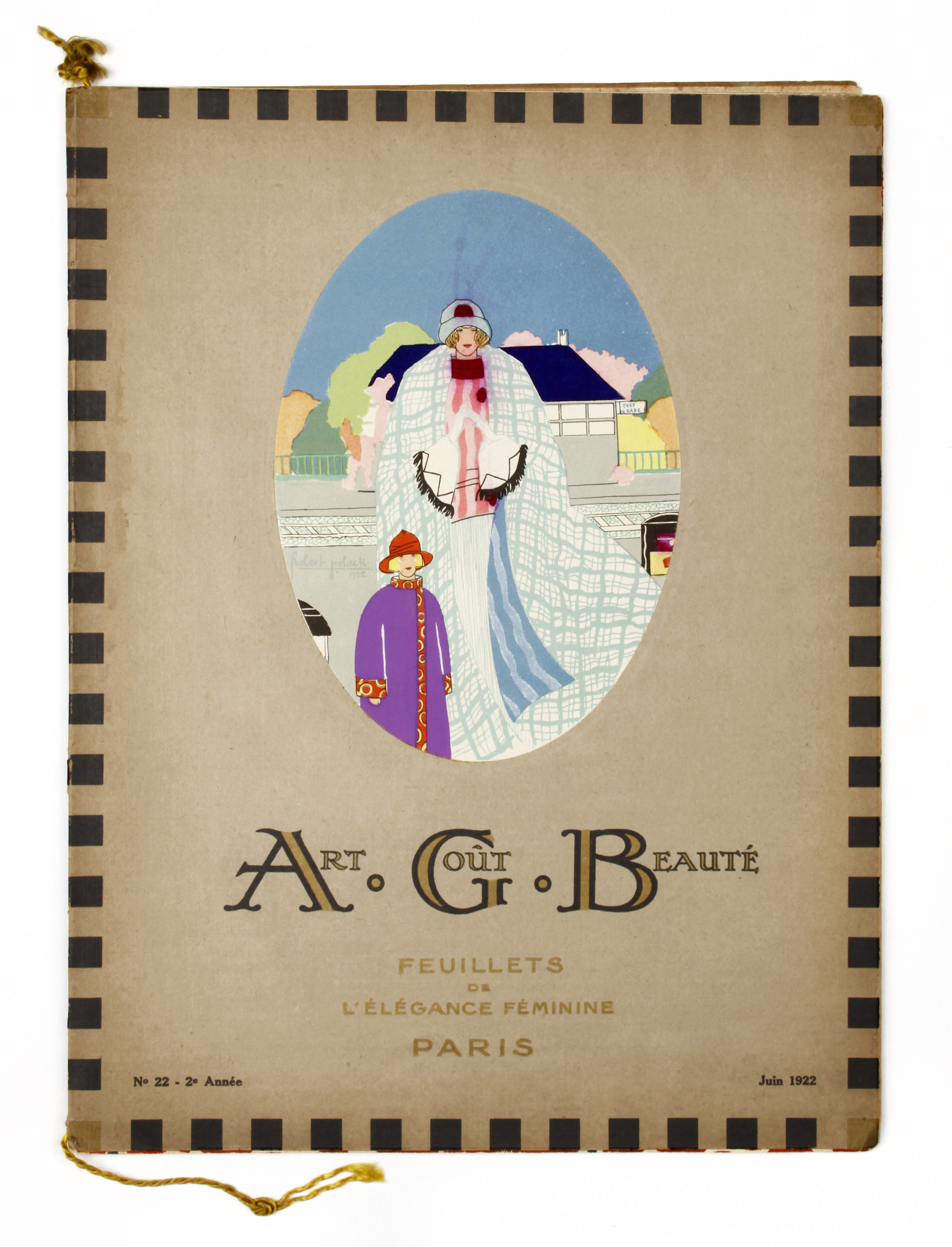 1922 06 - Art Goût Beauté: Feuillets de L’Elegance Feminine [Art - Good Taste & Beauty – Pages of Feminine Elegance] - Vintage Book from 1922