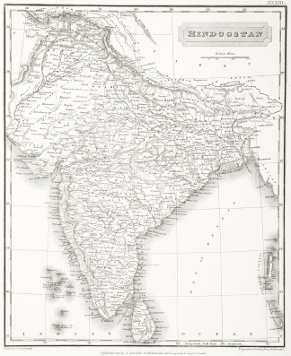 Hindoostan. MAPS & GLOBES