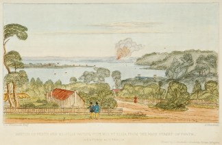 Sketch of Perth and Melville Waters with… Western Australia