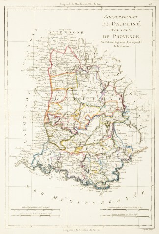 Gouvernement De Dauphine Avec Celui De P… France