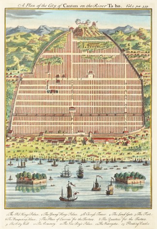 Guangzhou / A Plan of the City of Canton… China