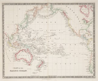 Chart of the Pacific Ocean. Australia (General)