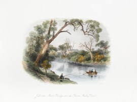 Johnston Street Bridge over the Yarra, Studley Park.