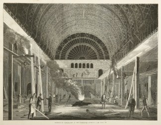 Working by Torchlight at the Exhibition … Sydney