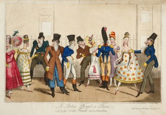 Le Palais Royal de Paris, A Peep at the … SATIRICAL & COMICAL