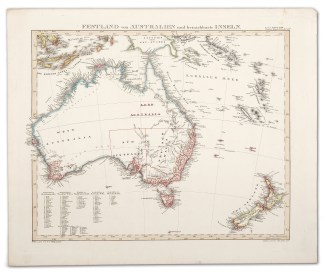 Festland von Australien und benachbarte … Australia (General)